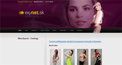 Desktop Screenshot of exynet.sk