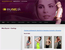 Tablet Screenshot of exynet.sk